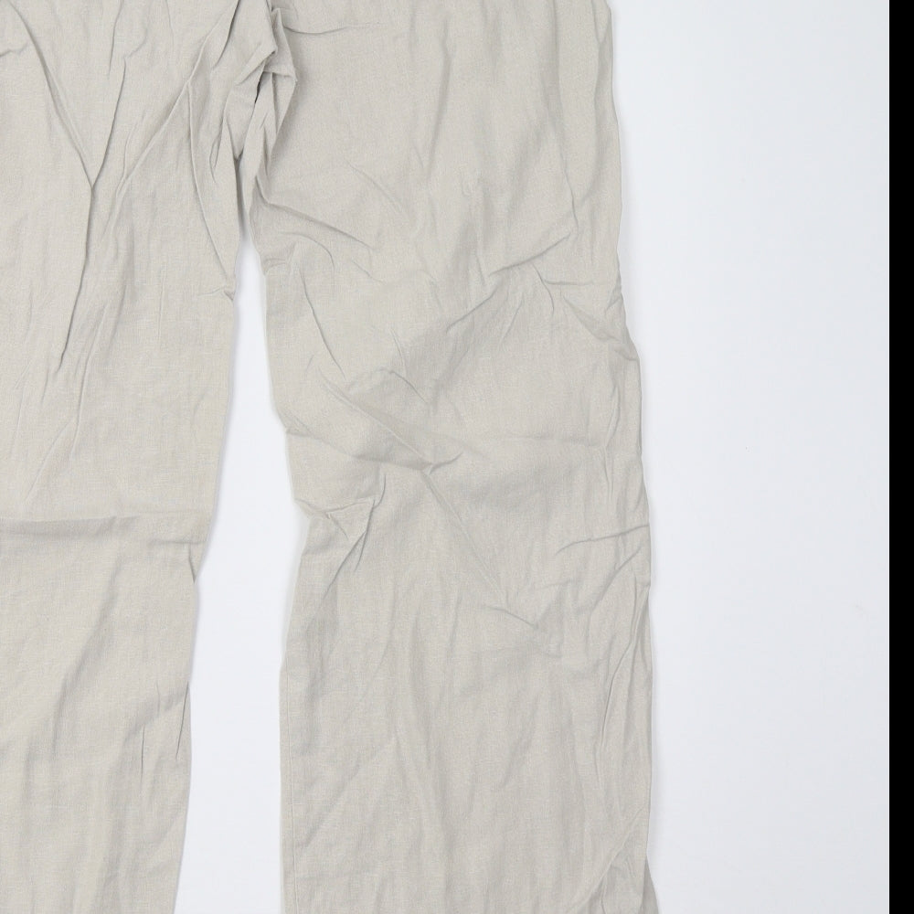 George Womens Beige   Trousers  Size 12 L30 in