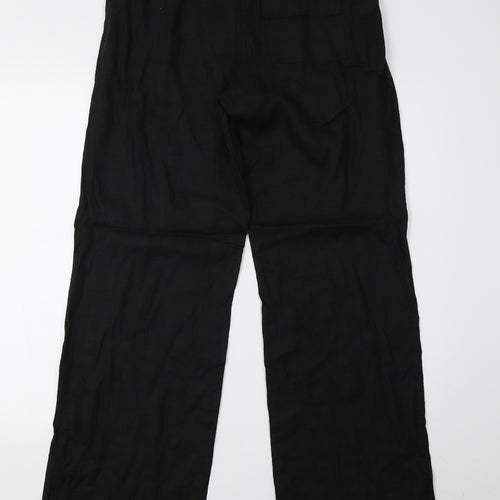 River Island Womens Black   Trousers  Size 10 L32 in
