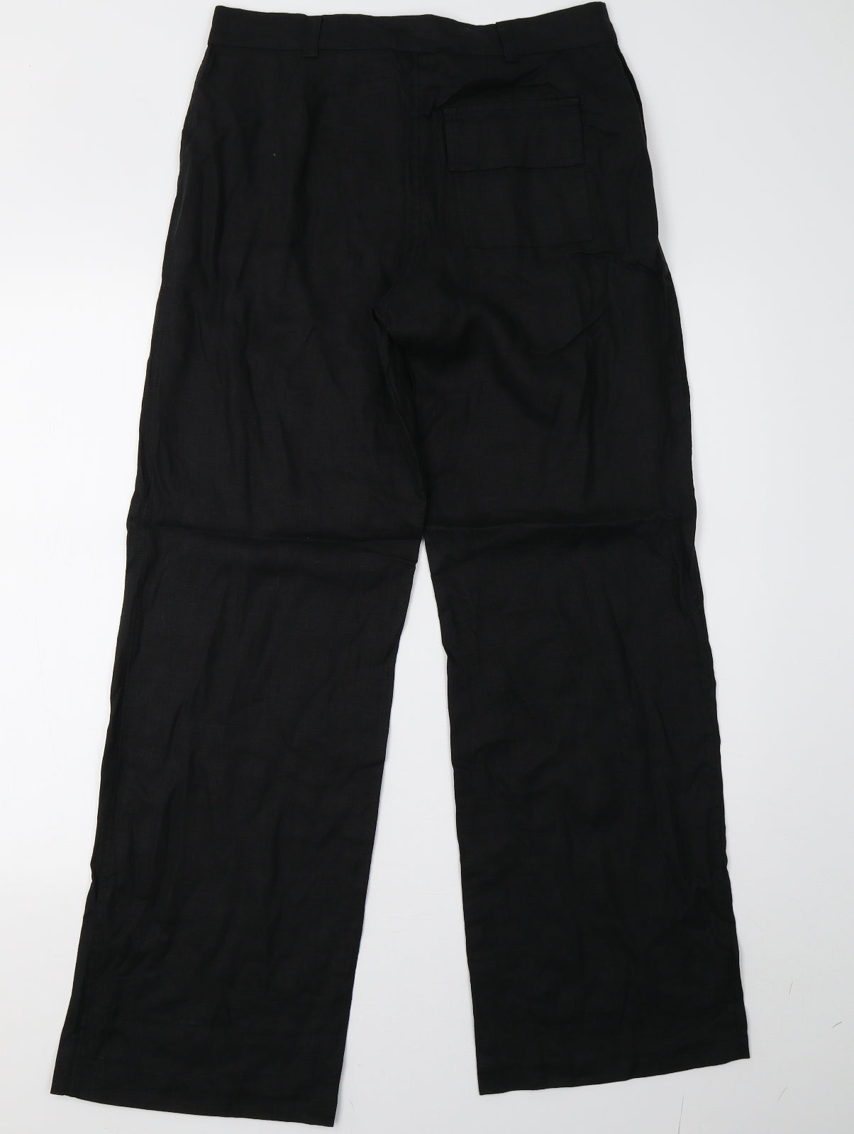River Island Womens Black   Trousers  Size 10 L32 in