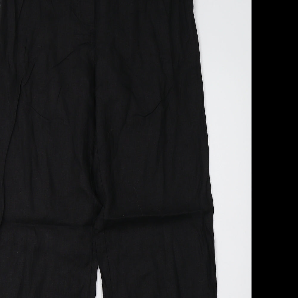 River Island Womens Black   Trousers  Size 10 L32 in