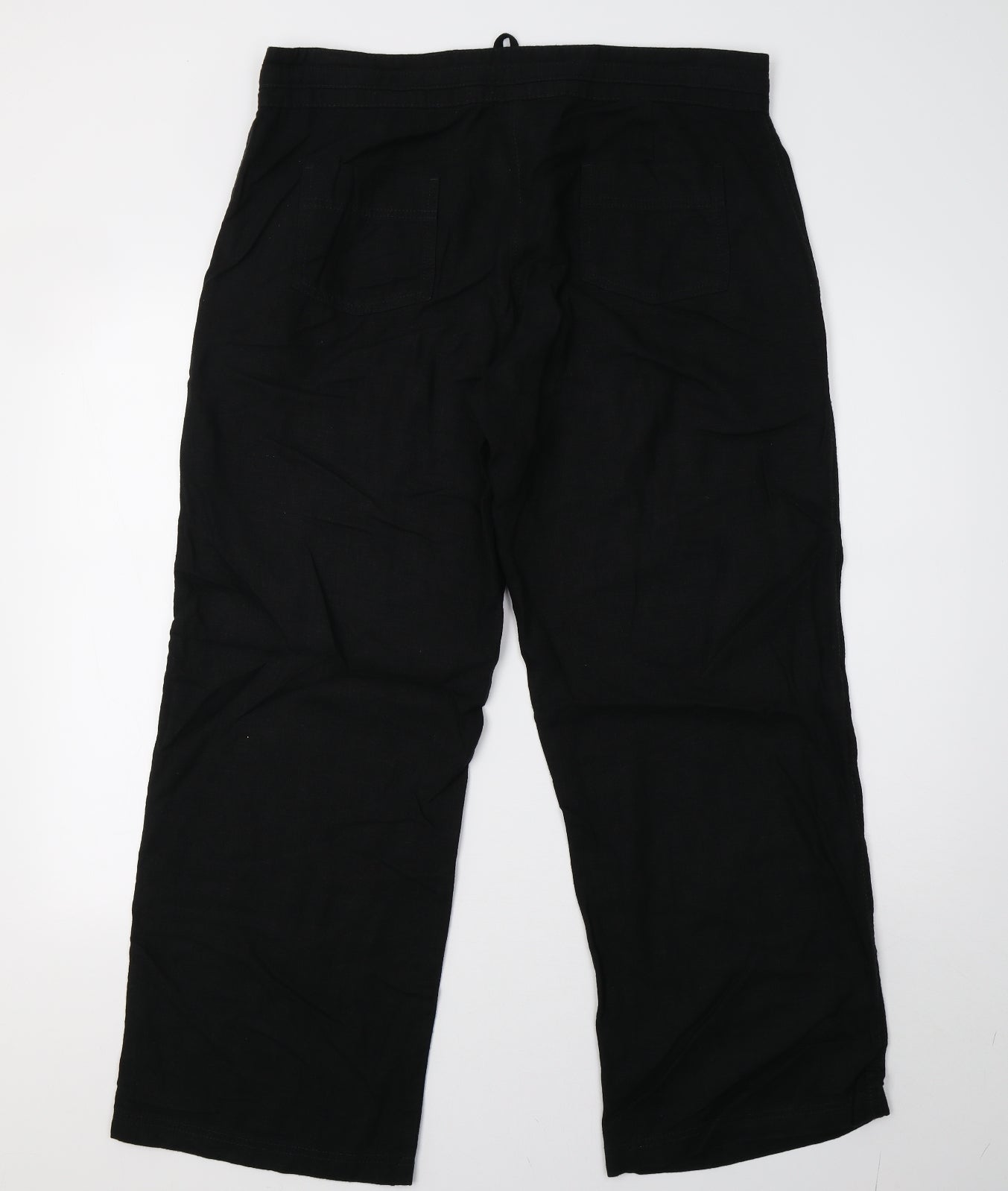 NEXT Womens Black   Trousers  Size 14 L31 in