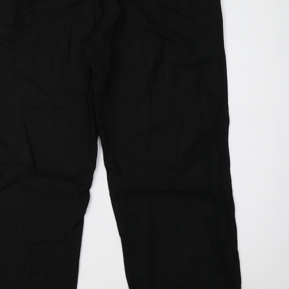 NEXT Womens Black   Trousers  Size 14 L31 in