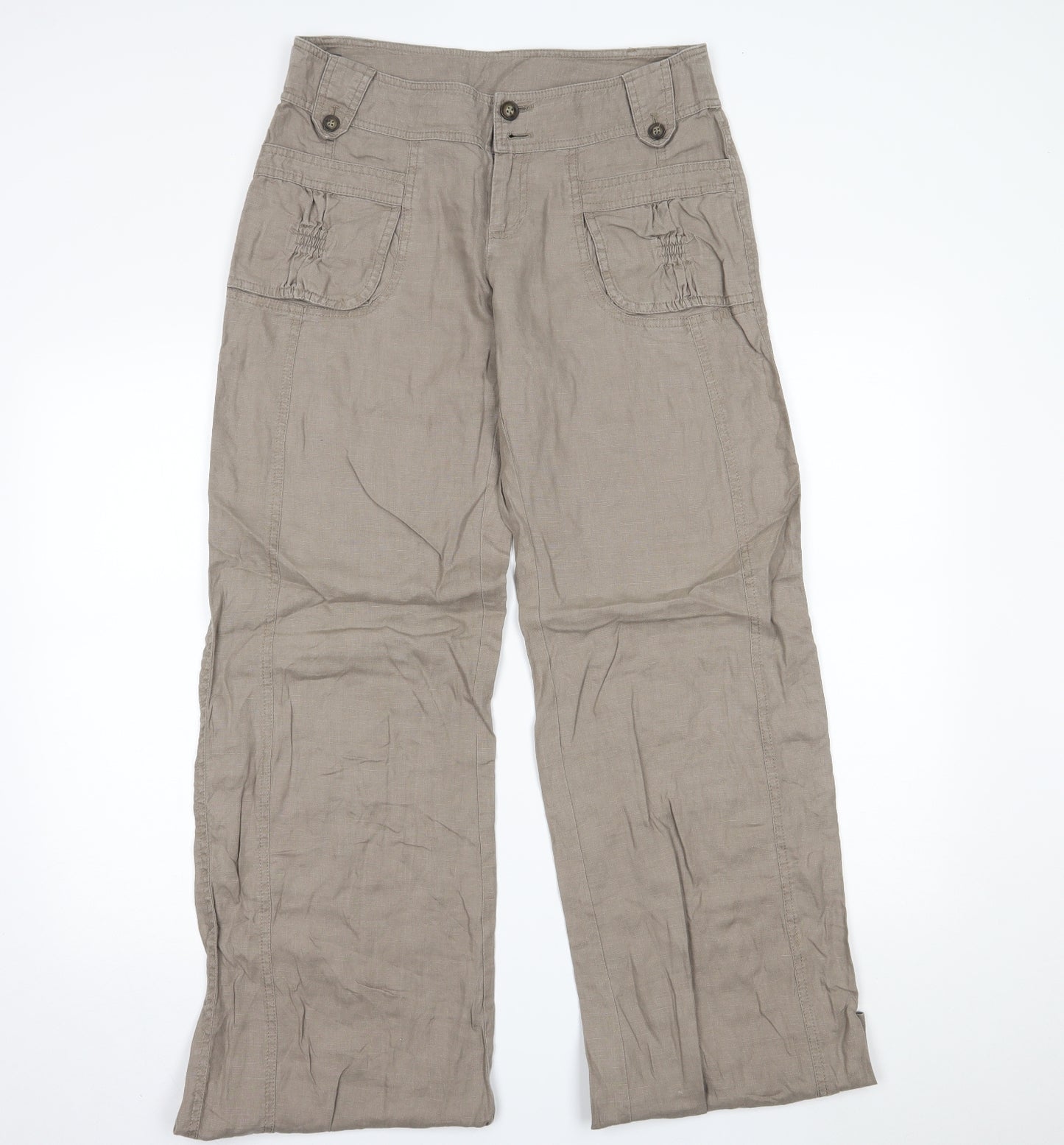 Mexx Womens Beige   Trousers  Size 12 L30 in
