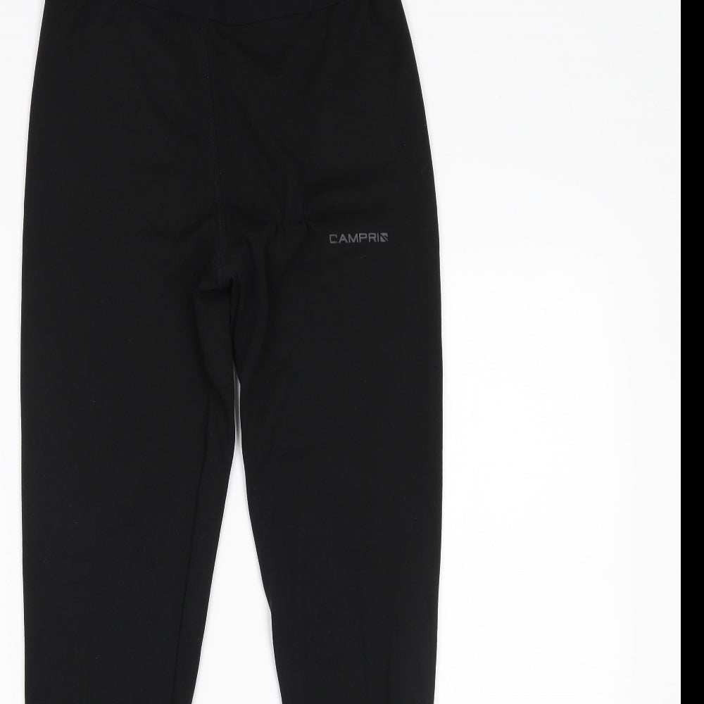 Campri Womens Black    Leggings Size 10 L25 in