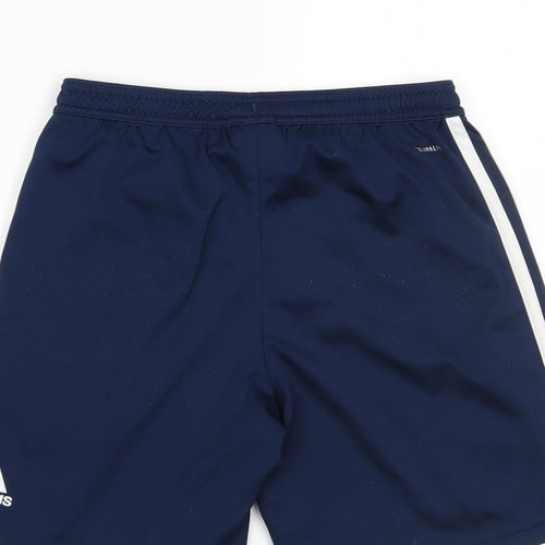 adidas Boys Blue   Sweat Shorts Size 11-12 Years
