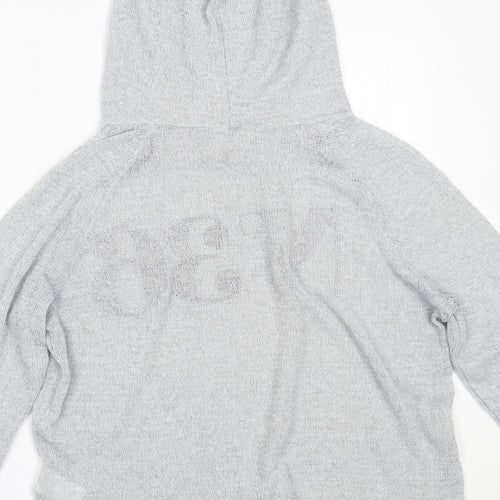 H&M Womens Grey   Pullover Hoodie Size M