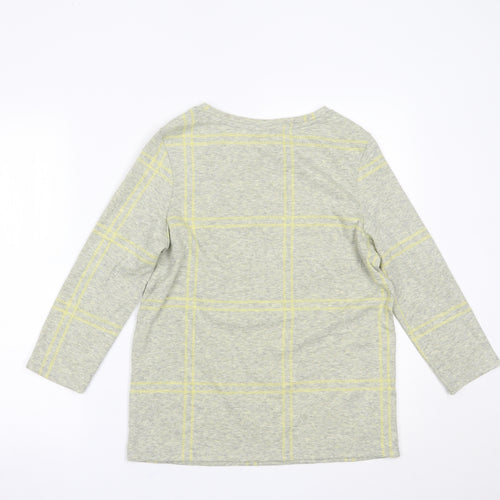 TU Womens Yellow   Basic Blouse Size 8