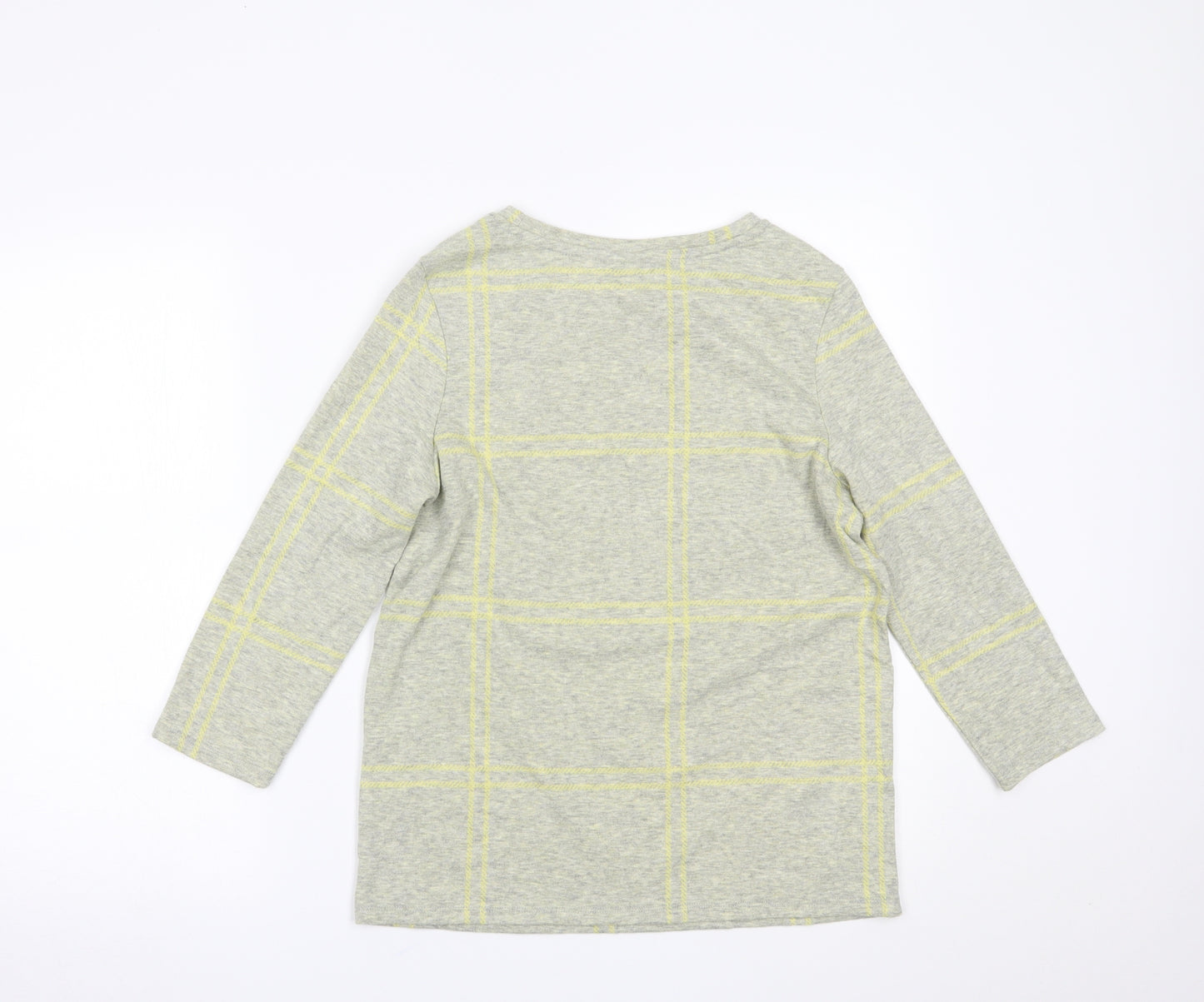 TU Womens Yellow   Basic Blouse Size 8