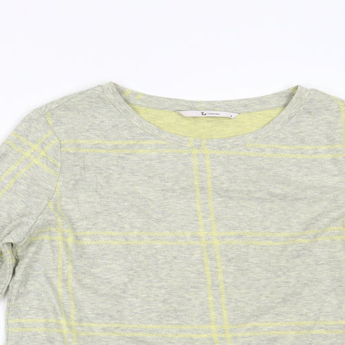 TU Womens Yellow   Basic Blouse Size 8