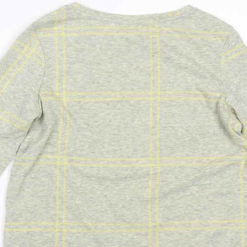 TU Womens Yellow   Basic Blouse Size 8