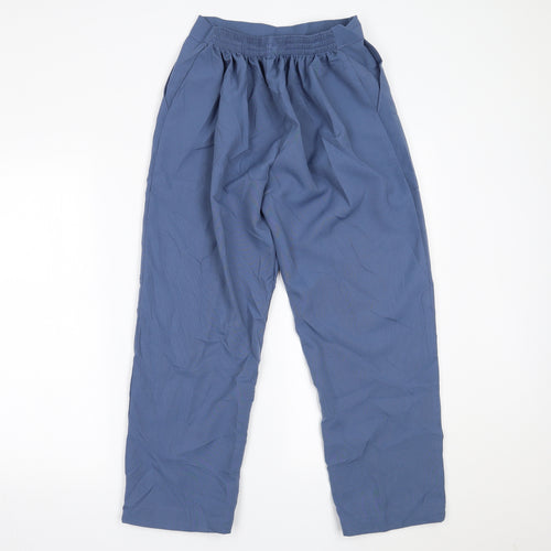 Preworn Womens Blue   Trousers  Size 14 L23 in