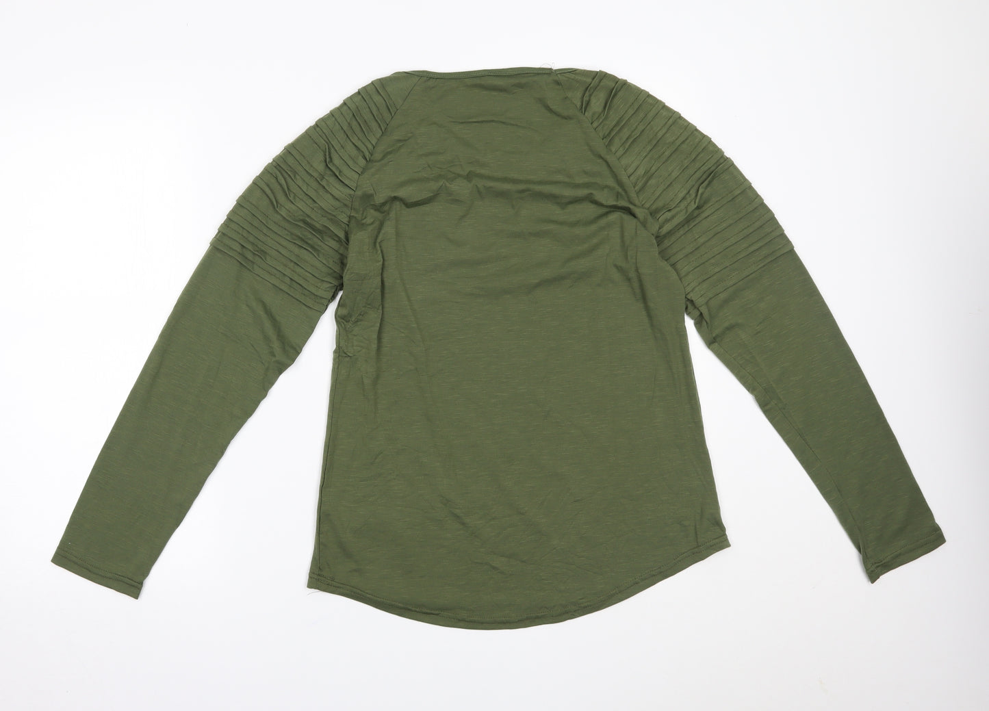 Preworn Mens Green    T-Shirt Size L