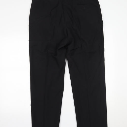 Marks and Spencer Mens Black   Trousers  Size 38 L31 in
