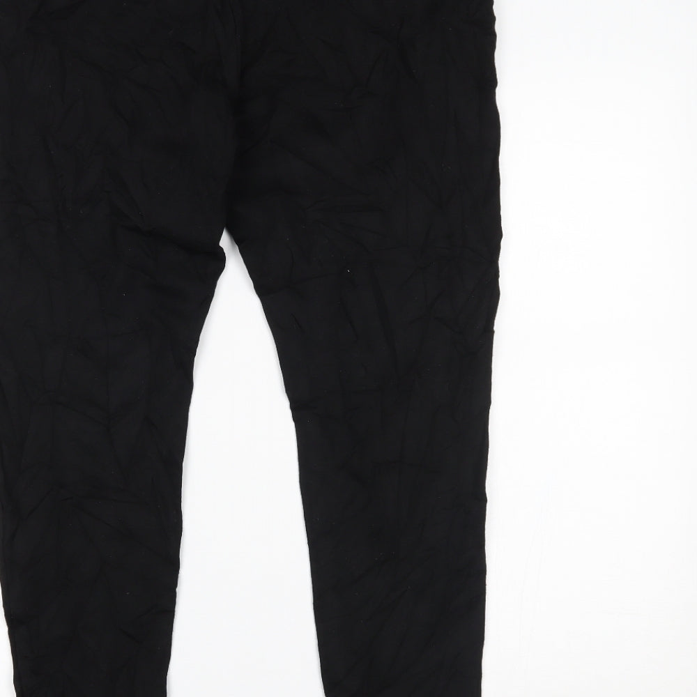 George Womens Black   Trousers  Size 14 L23.5 in