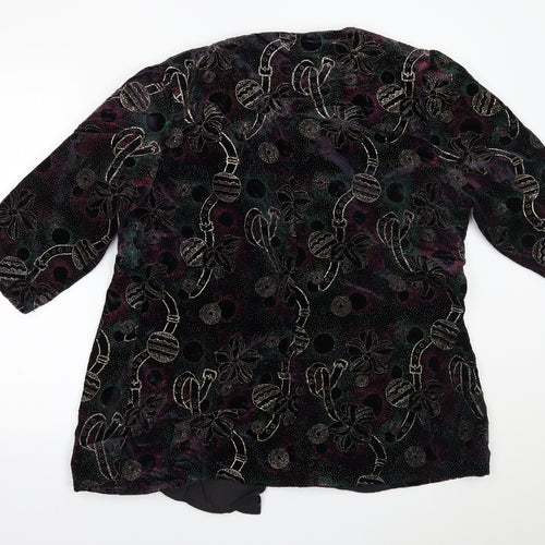 C&A Womens Multicoloured   Jacket Blazer Size 20