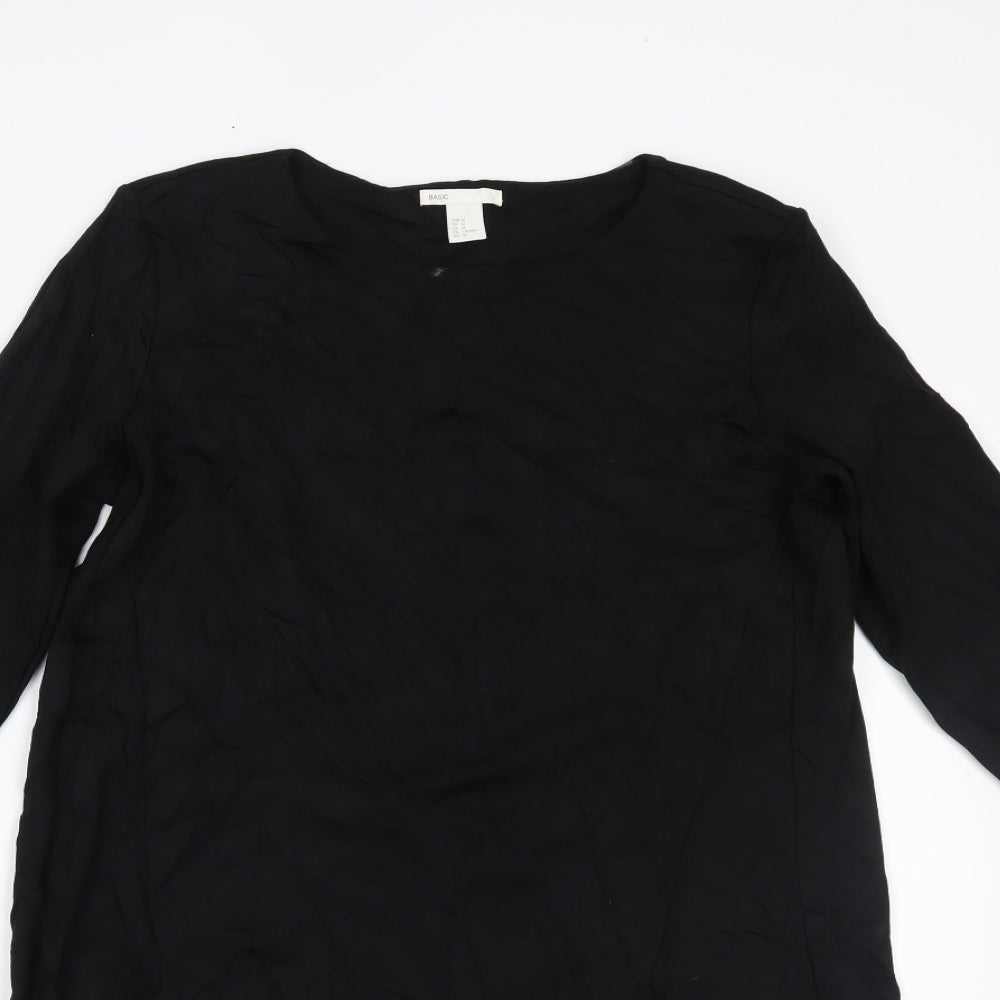 H&M Womens Black   Shift  Size M