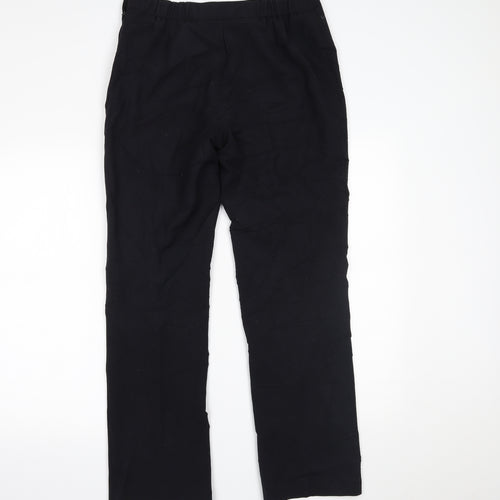 Marks and Spencer Womens Black   Trousers  Size 12 L29 in