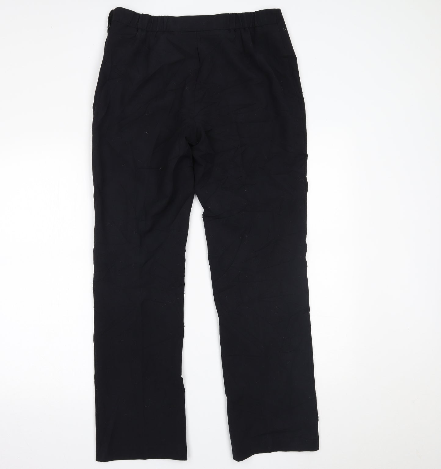 Marks and Spencer Womens Black   Trousers  Size 12 L29 in