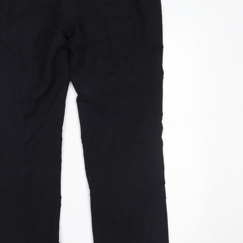 Marks and Spencer Womens Black   Trousers  Size 12 L29 in
