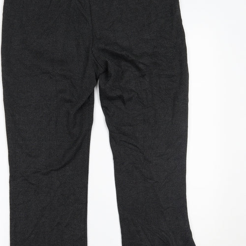 Bonmarché Womens Grey   Trousers  Size 12 L22 in