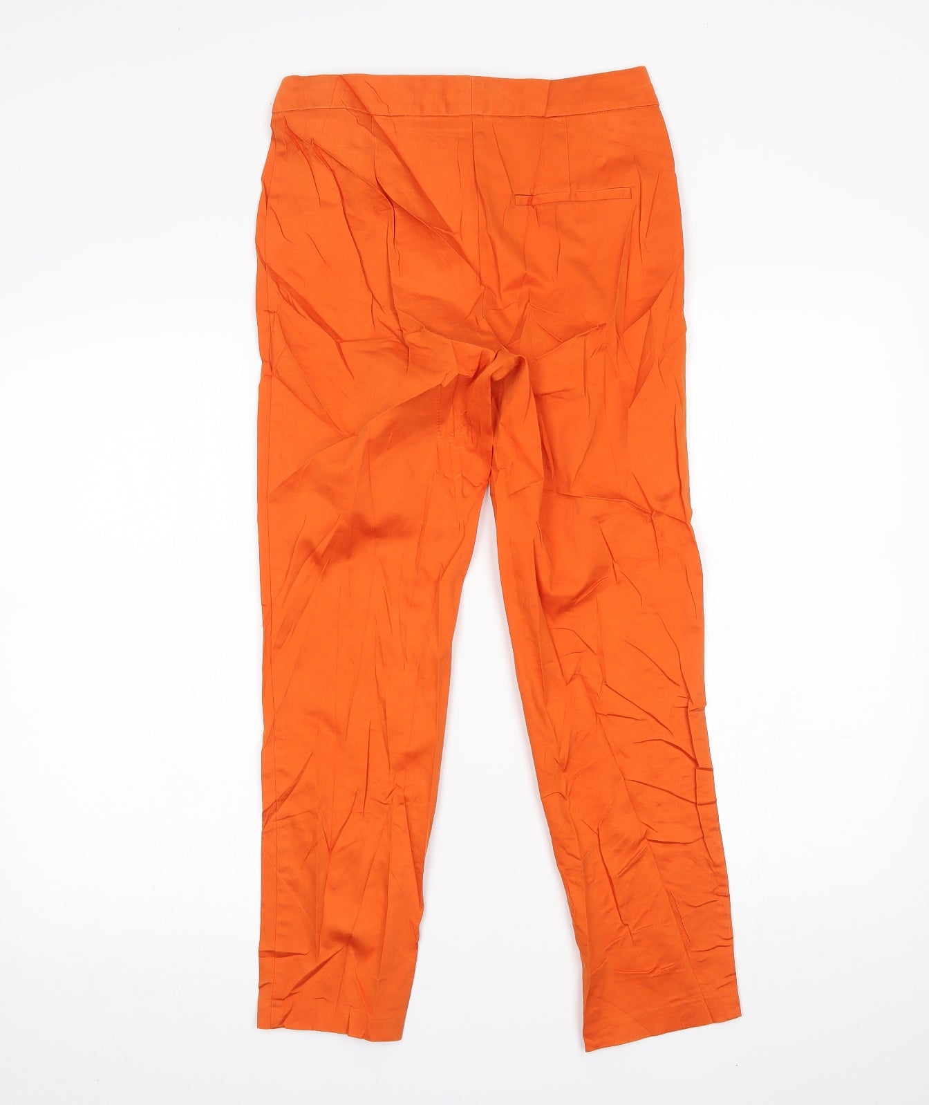 Marks and Spencer Womens Orange   Trousers  Size 8 L25 in