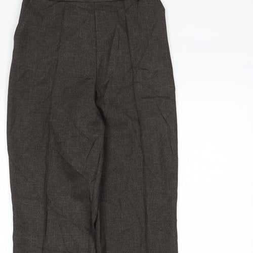 Marks and Spencer Womens Brown   Trousers  Size 8 L27 in