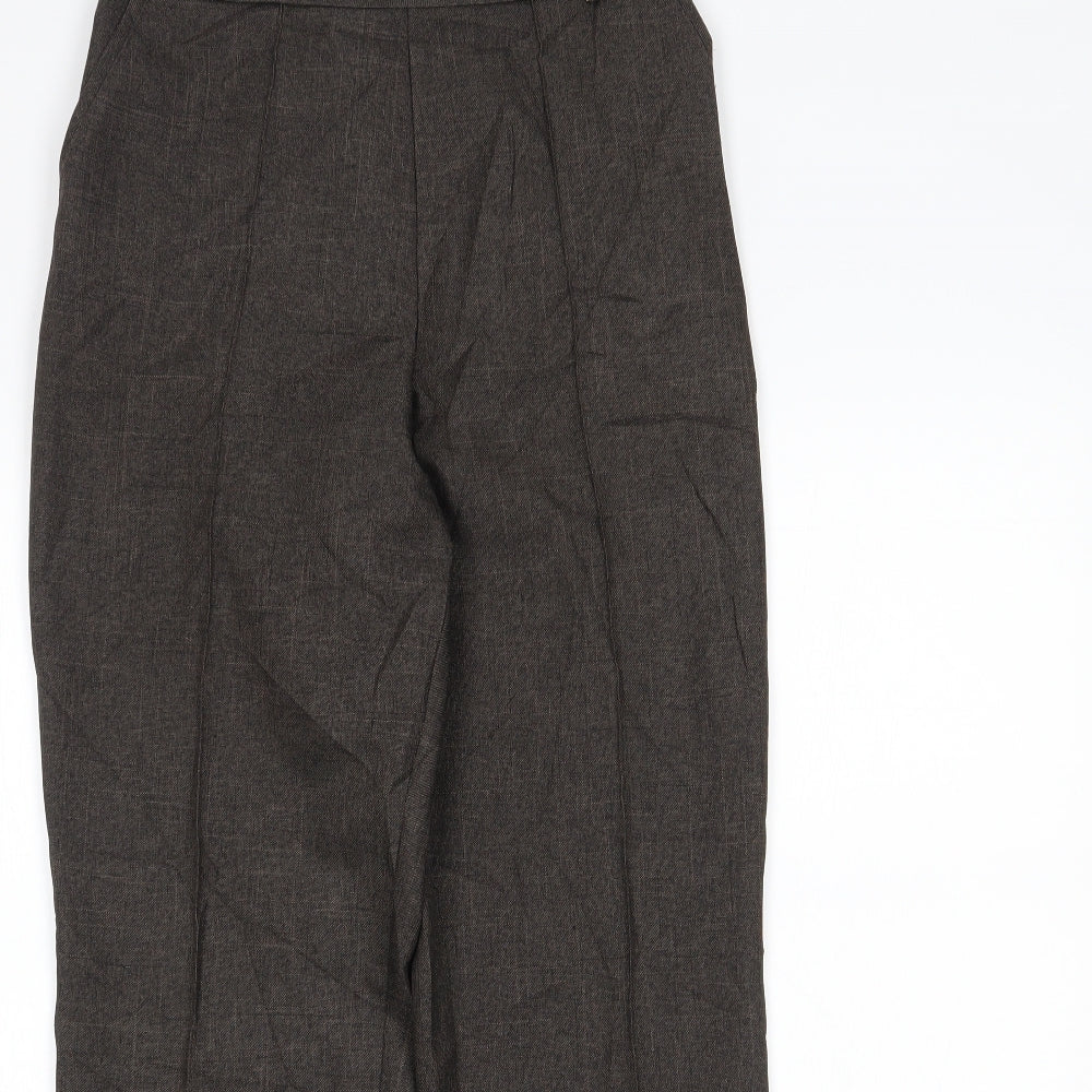 Marks and Spencer Womens Brown   Trousers  Size 8 L27 in