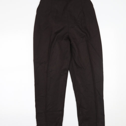 Preworn Womens Brown   Trousers  Size 16 L24 in