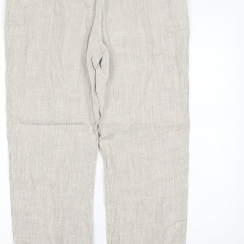 Viyella Womens Ivory   Trousers  Size 12 L26 in