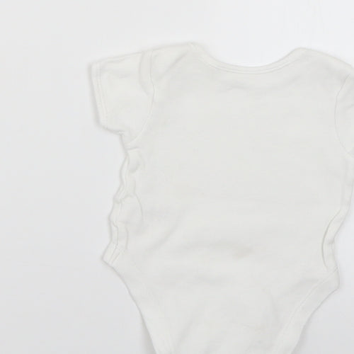 George Baby White   Babygrow One-Piece Size 0-3 Months