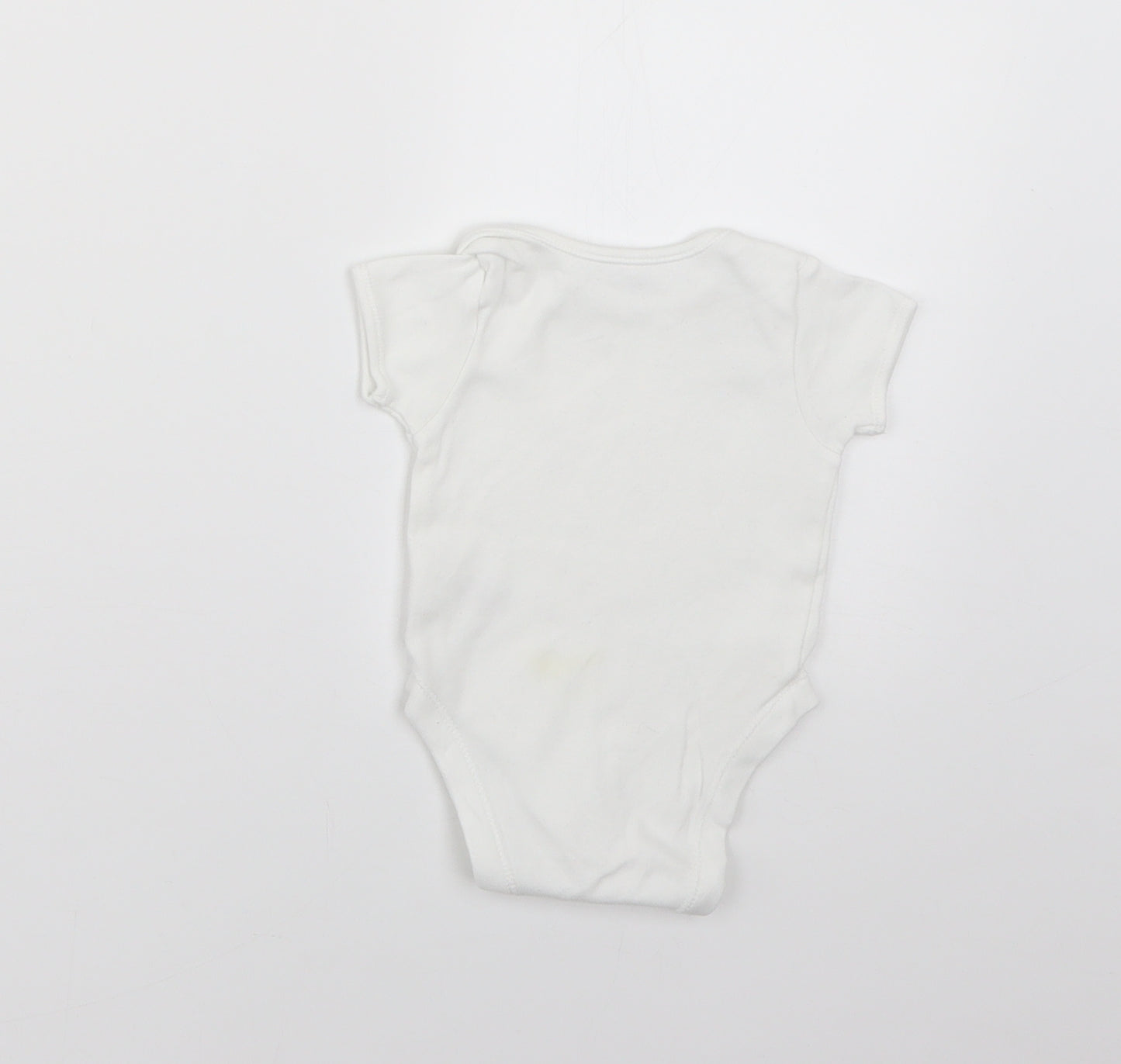 George Baby White   Babygrow One-Piece Size 0-3 Months