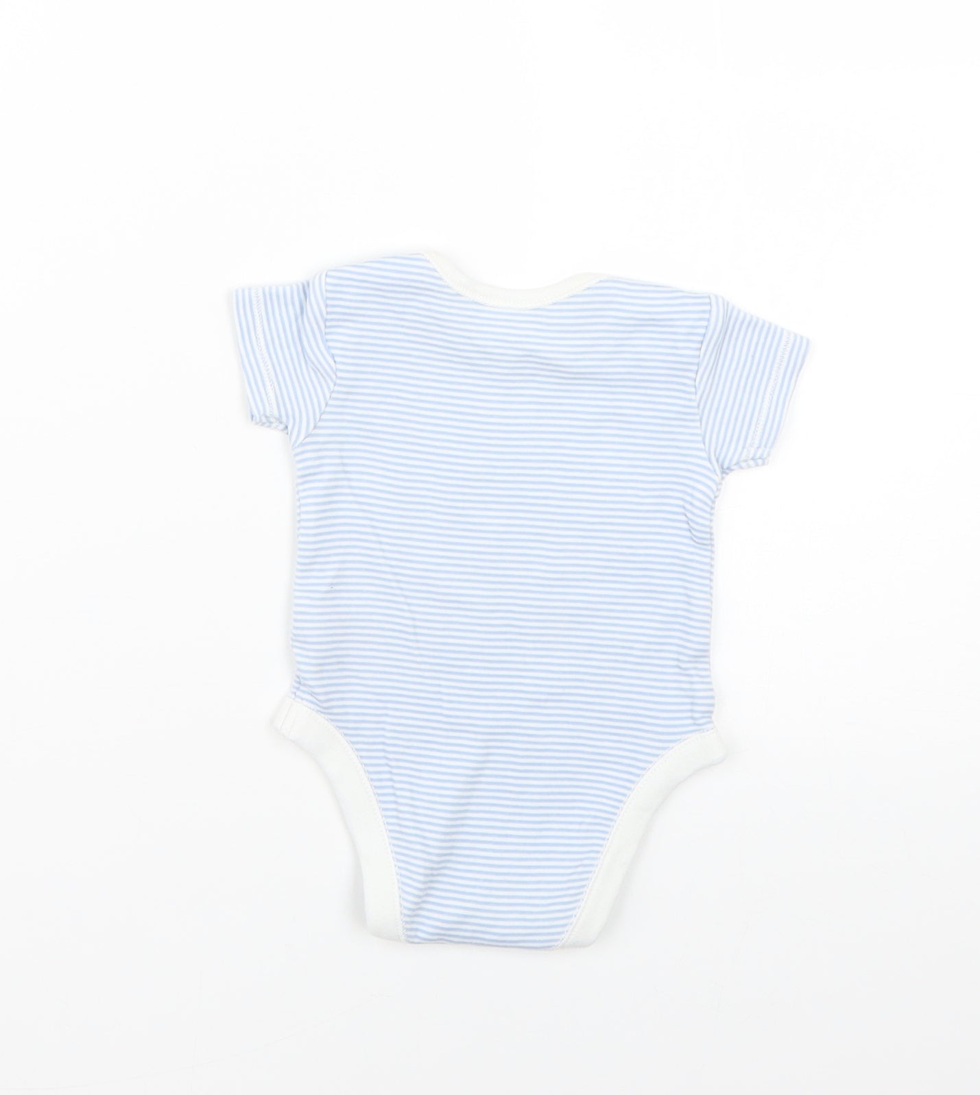 Nutmeg Baby Multicoloured Striped  Babygrow One-Piece Size 0-3 Months