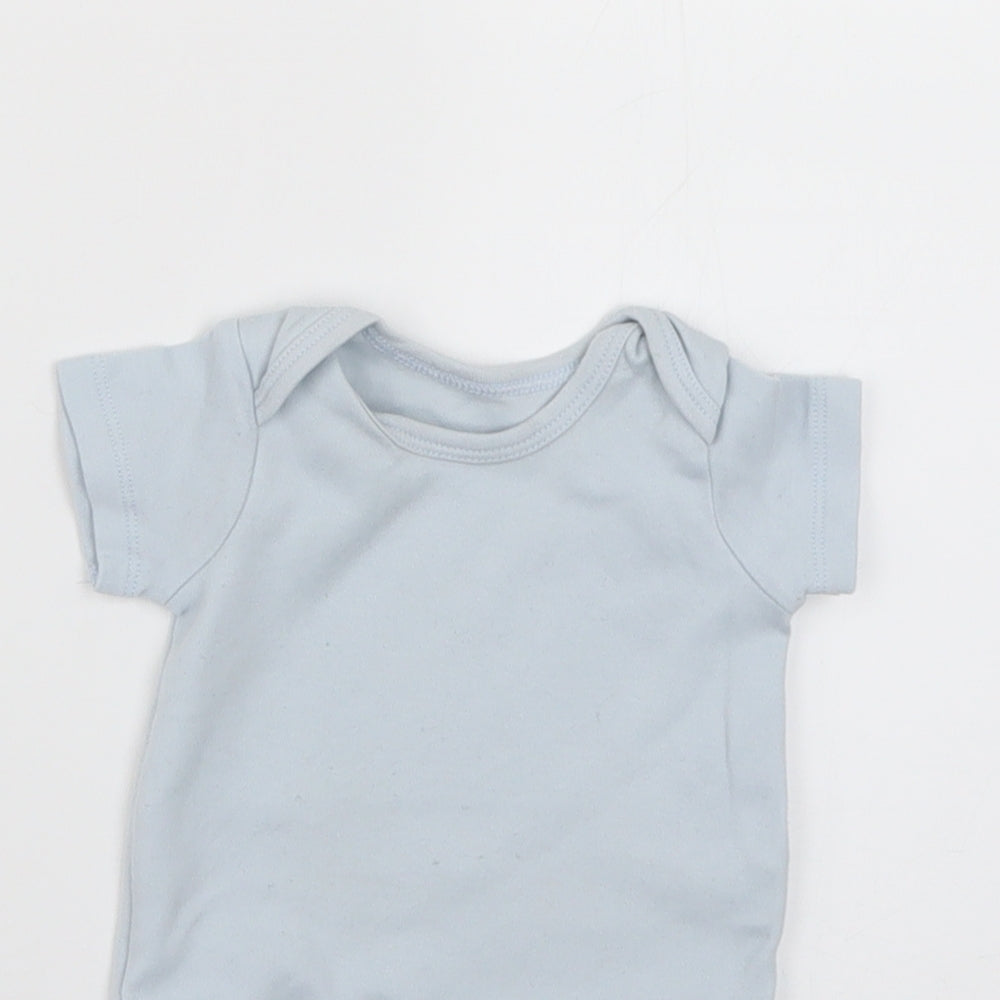 TU Baby Blue   Babygrow One-Piece Size 0-3 Months