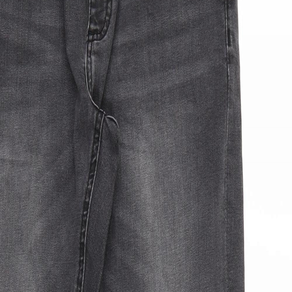 Crosshatch Mens Black   Skinny Jeans Size 32 L28 in