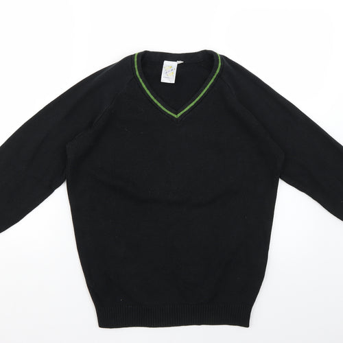 anglia Boys Black   Pullover Jumper Size 15-16 Years