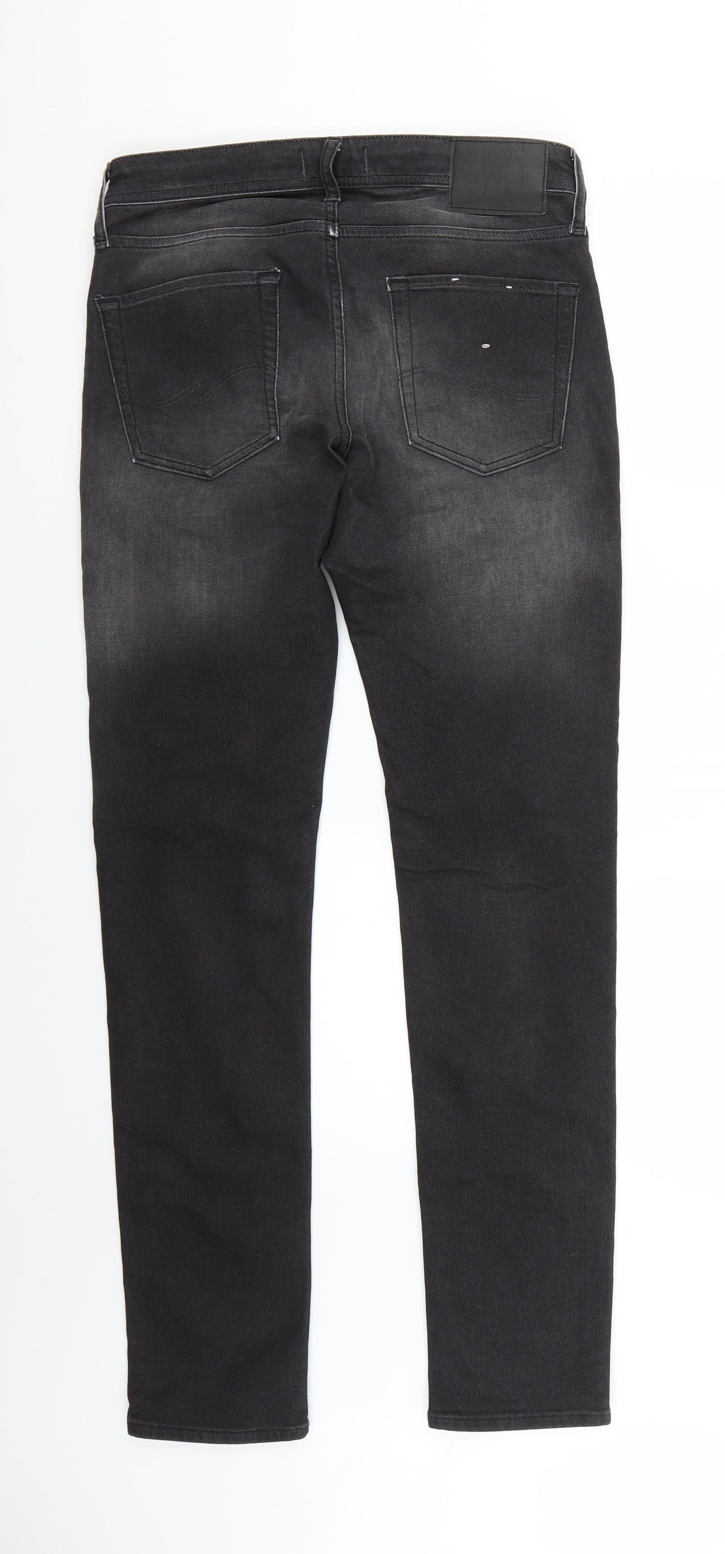 JACK & JONES Mens Black   Skinny Jeans Size 32 L31 in