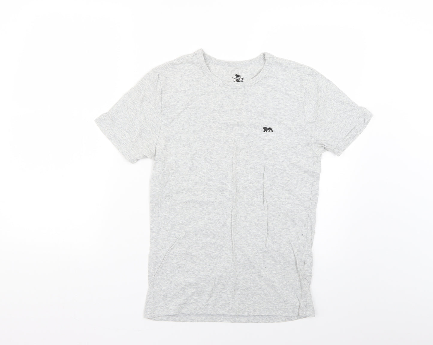 Lonsdale Mens Grey    T-Shirt Size S