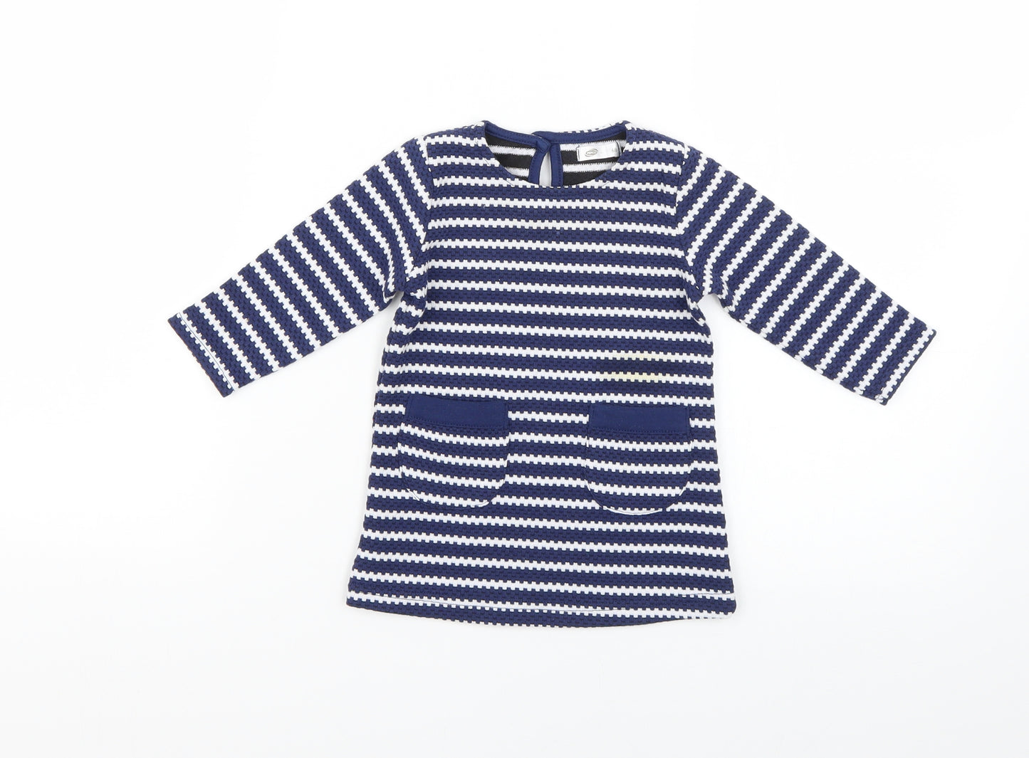 pepco Baby Multicoloured Striped  T-Shirt Dress  Size 6-9 Months