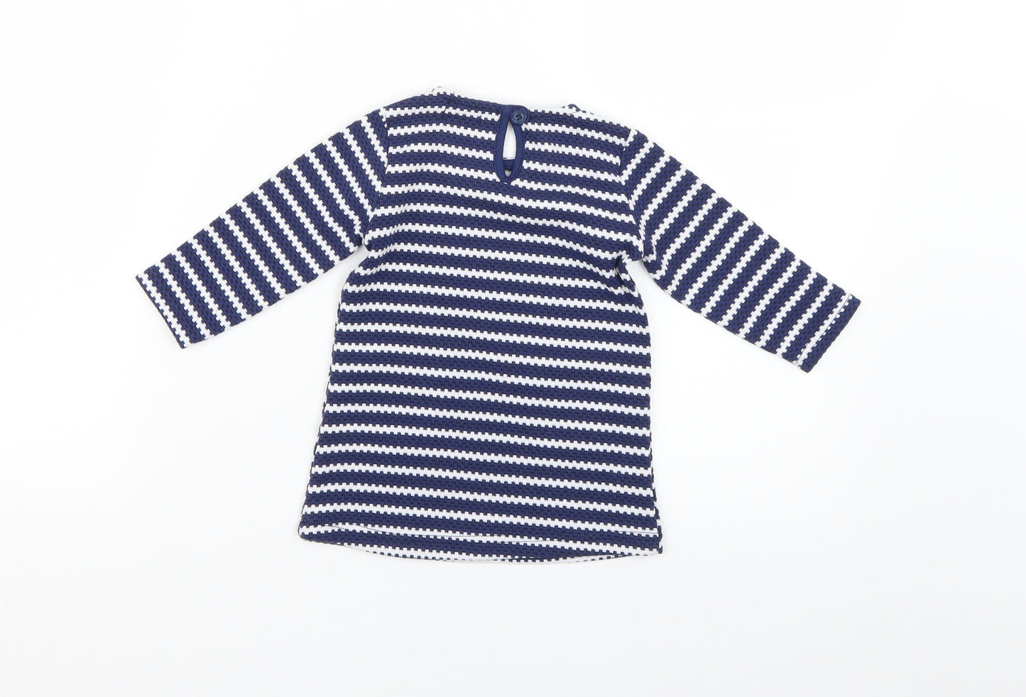 pepco Baby Multicoloured Striped  T-Shirt Dress  Size 6-9 Months