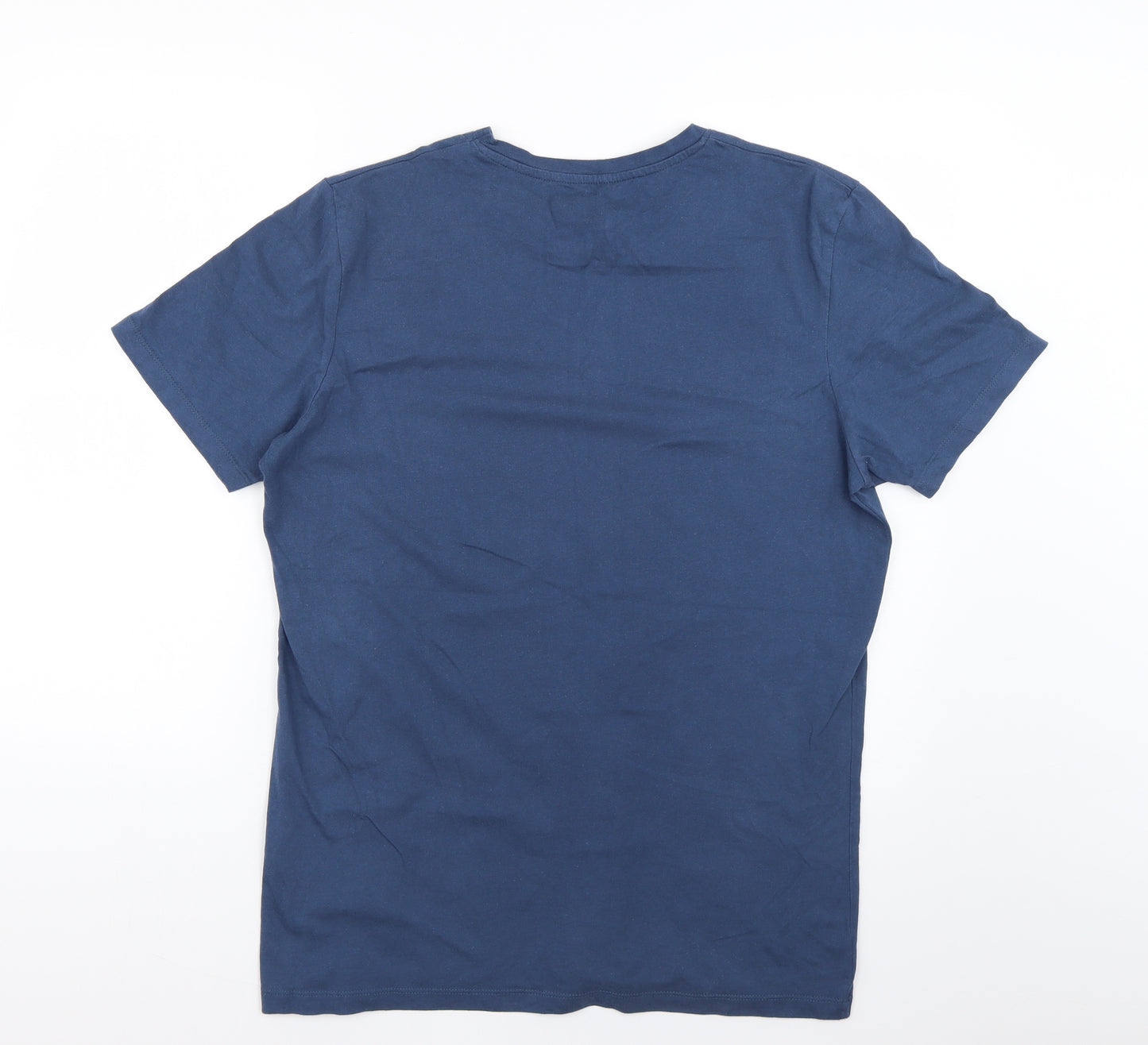 jack jones Mens Blue    T-Shirt Size L