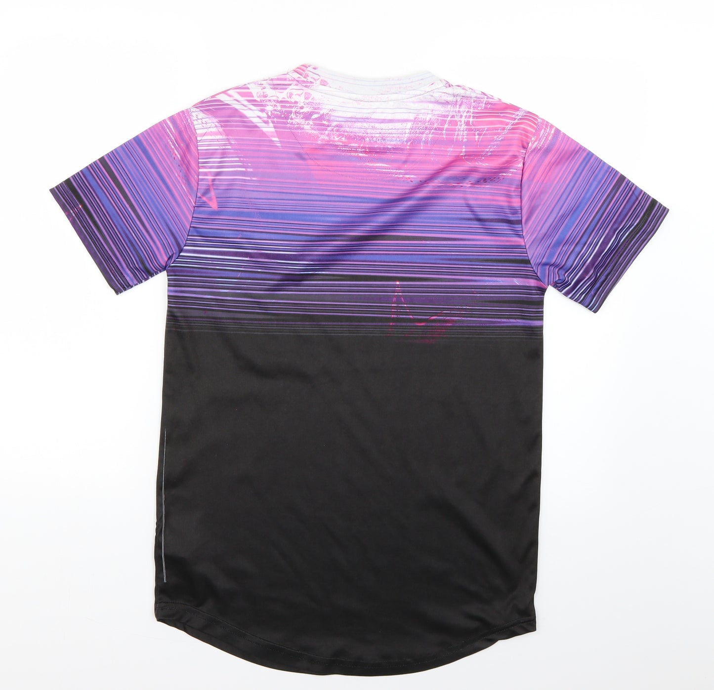 sonetti Mens Multicoloured Geometric   T-Shirt Size S