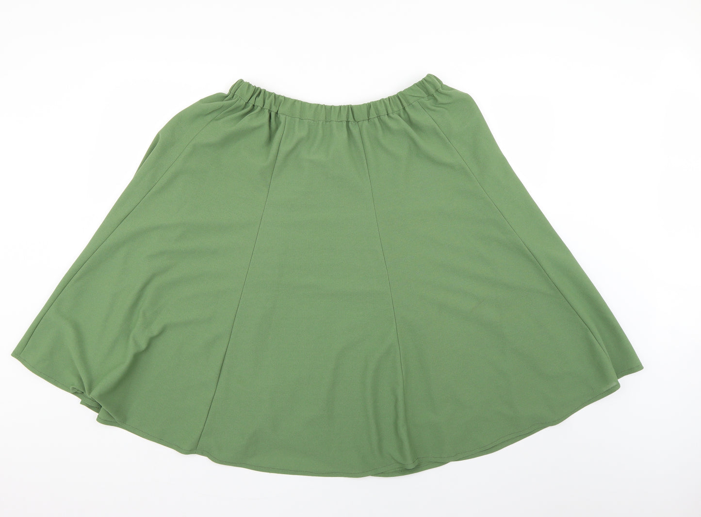 Preworn Womens Green   Flare Skirt Size 22