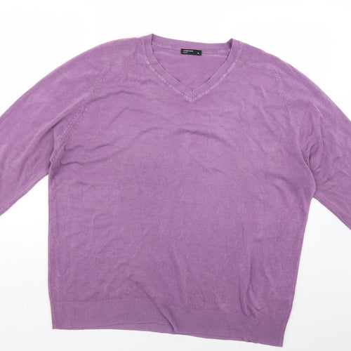 Cedar Wood State Mens Purple   Pullover Jumper Size XL