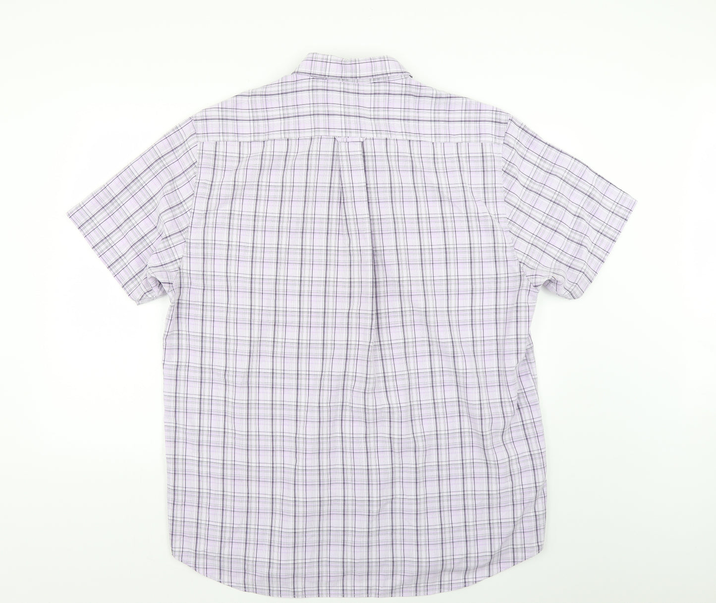 Lincoln Mens Multicoloured Check   Button-Up Size XL