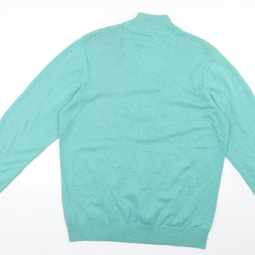 Marks and Spencer Mens Green   Pullover Jumper Size L