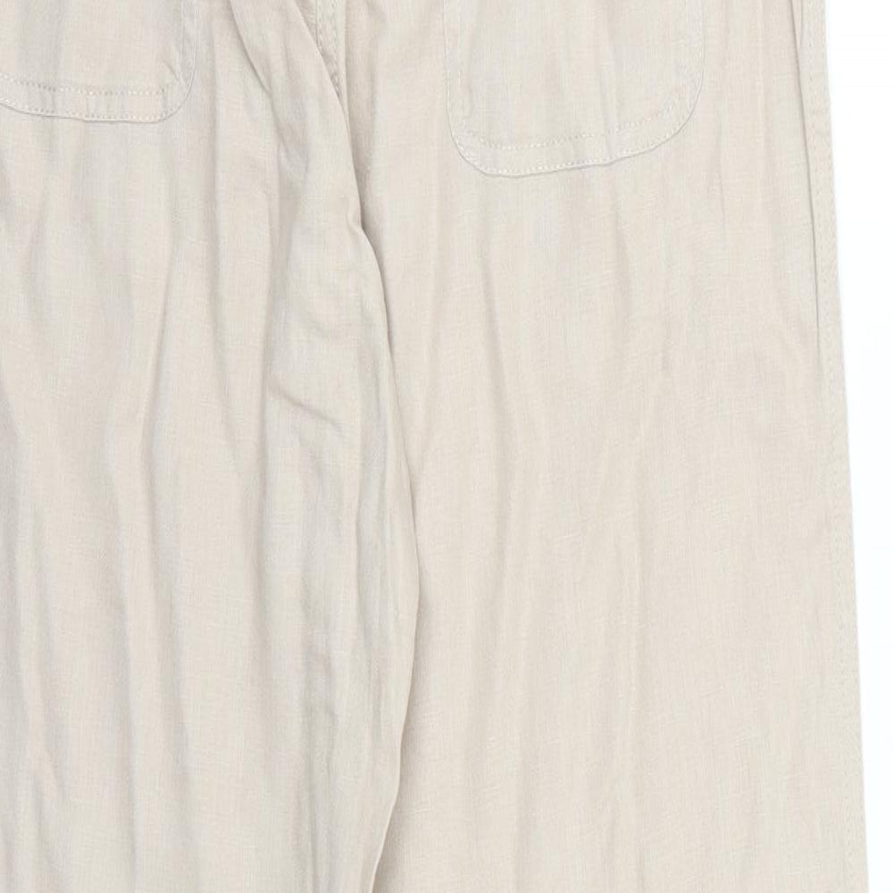 Atmosphere Womens Beige   Trousers  Size 12 L27 in