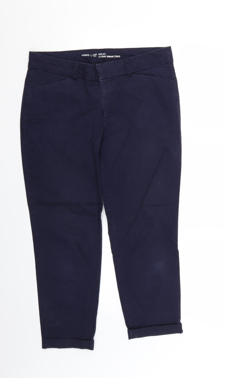 Preworn Womens Blue Skinny Jeans Size 10 L22 in