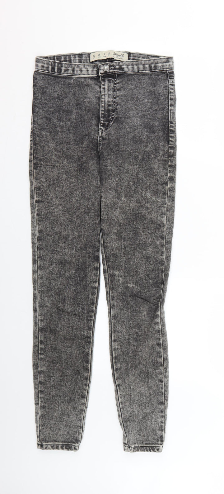 Denim & Co. Womens Grey Skinny Jeans Size 10 L26 in