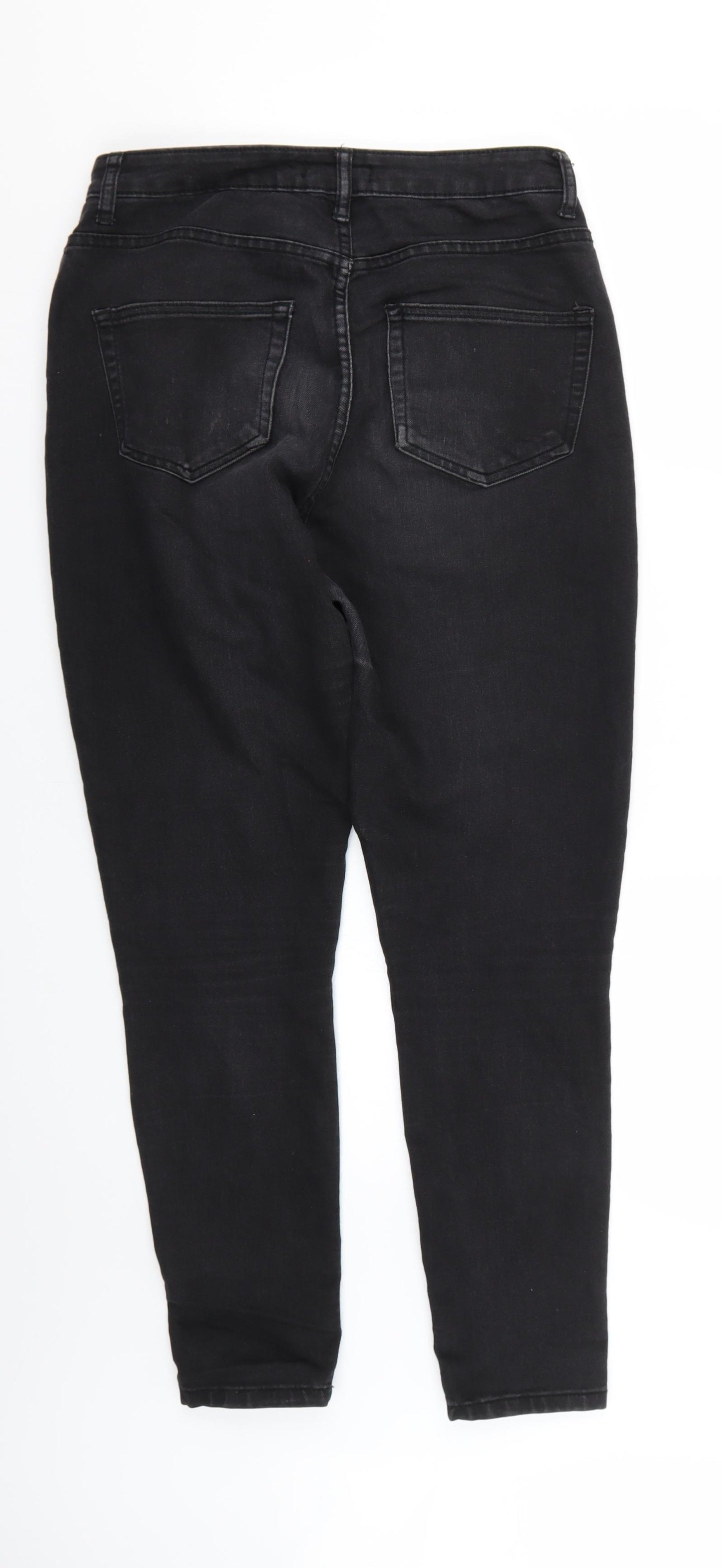 Boohoo Womens Black   Skinny Jeans Size 12 L25 in