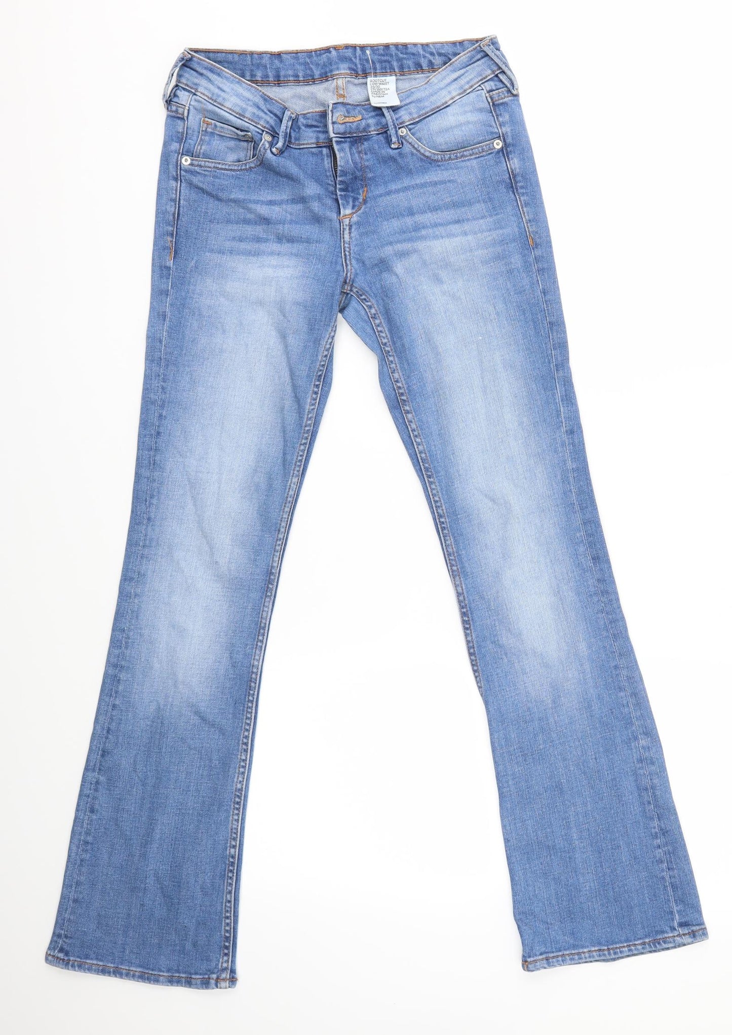 H&M Womens Blue   Bootcut Jeans Size 28 in L30 in
